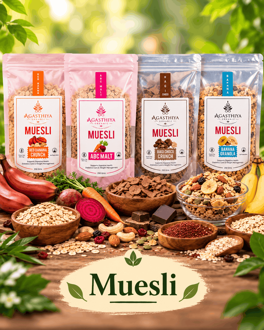 Explore Agasthiya Organic Muesli